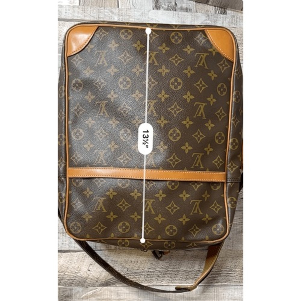 Louis Vuitton Vintage Monogram Canvas Danube‎ Large Crossbody Handbag w/COA - Picture 14 of 16